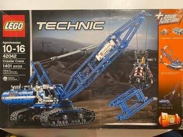 LEGO Technic 42042 Żuraw Gąsiennicowy Dźwig