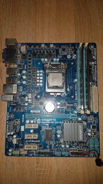 Płyta Gigabyte GA-H61M-D2-B3+DDR3 4GB+Celeron G530