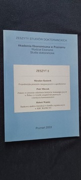 Zeszyt studiów doktoranckich nr 8 - AE Poznań 