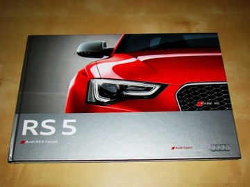 Prospekt Audi RS 5 Coupe 2012 twarda oprawa !