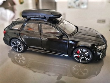 Audi RS6 Kombi, piękny model 1:32, Led, dźwięk