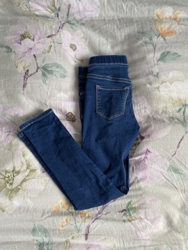 Spodnie jeansowe treginsy H&M 122