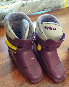 Buty narciarskie dziecięce Alpina rozmiar 28