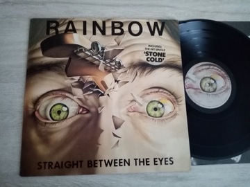 Rainbow Straight Between The Eyes LP WINYL UK EX