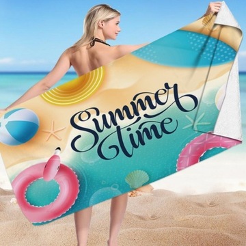 Ręcznik plażowy prostokątny SUMMER GLIME 150x70