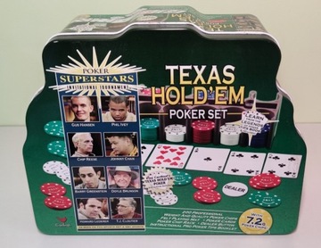 Zestaw do pokera TEXAS HOLD'EM Poker set