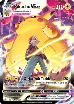 Pikachu VMAX (LOR TG17)