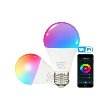 Smart Żarówka RGB LED Tuya E27 z WiFi i Bluetooth