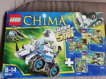 Klocki LEGO Chima 66491 - Super Zestaw 5 w 1
