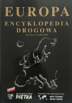 Europa. Encyklopedia Drogowa. Skala 1:600 000