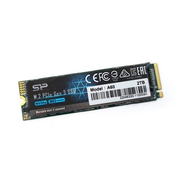 Silicon Power A60 2TB M.2 2280 PCIe 3 NVMe SSD (1655)