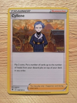 Karty pokemon Trener Cyllene 138/189