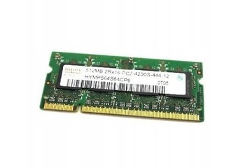 Pamięć laptopowa Hynix 512MB DDR2 PC2-4200 533MHz