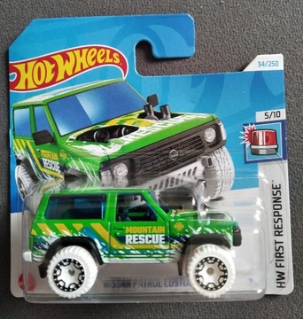 HOT WHEELS  .  NISSAN PATROL  . autko resorówka