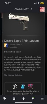 Desert Eagle | Printstream FT csgo skin