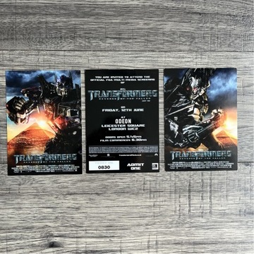 Transformers - bilety na premierowy pokaz filmu