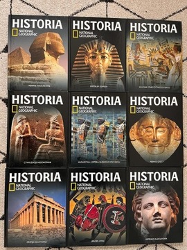 Historia National Geographic 1 - 9 (w tym 4)
