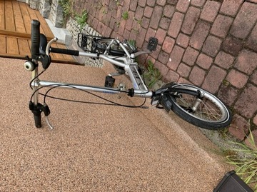rower składany aluminiowy