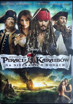 DVD: Piraci z Karaibów Na nieznanych wodach (Depp)