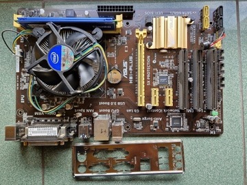 Asus H81-Plus + Intel g3420 + 4 GB Ram