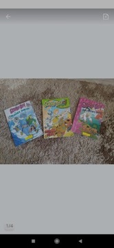 Trzy książki komiksy Scooby Doo