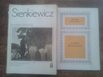 Sienkiewicz Janko Muzykant i W pustyni i W puszczy