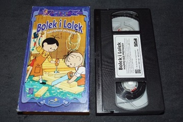 BOLEK I LOLEK - NAJWIĘKSZE PRZYGODY - kaseta VHS 