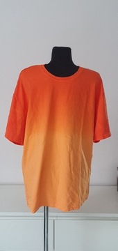Koszulka M oversize Pomarańczowa Nowa