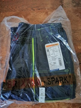 Spodnie Brixton Spark r. 56 granatowe 