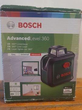 Laser krzyżowy Bosch AdvancedLevel 360