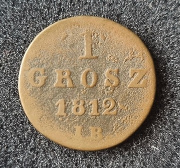 1 grosz 1812 r I.B. Księstwo Warszawskie