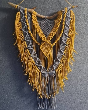 Makrama, boho, rękodzieło, handmade 