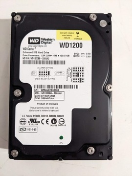 Dysk twardy Western Digital WD1200 ata