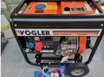 VÖGLER Agregat prądotwórczy 3 fazowy generator 