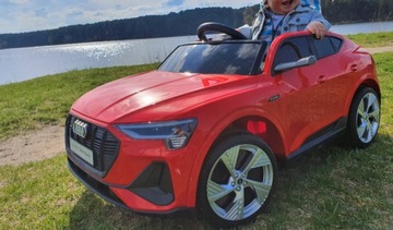 Auto na Akumulator Samochód Dla Dzieci Elektryczny AUDI E-TRON 4X4