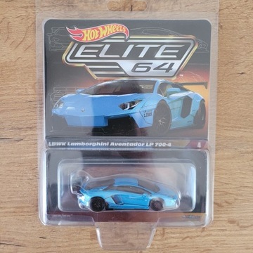 Hot Wheels Elite 64 LBWK Lamborghini Aventador LP