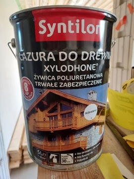 Lazura do drewna Syntilor żywica bezbarwna 5L