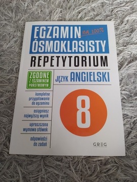 EGZAMIN ÓSMOKLASISTY NA 100% JĘZYK ANGIELSKI