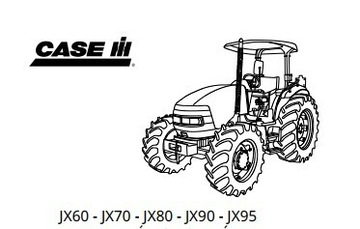 Instrukcja napraw Case JX60, JX70, JX80, JX90,JX95