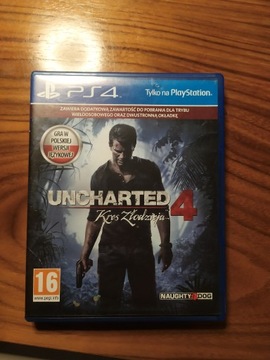 Uncharted 4-Kres Złodzieja PS4