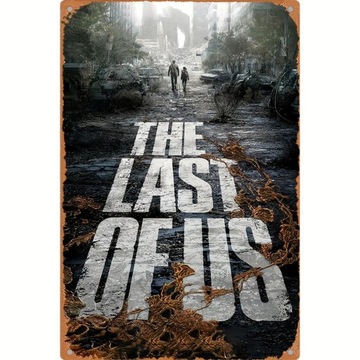 Tabliczka blaszana poster THE LAST OF US gra film