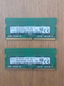 Pamięć do laptopa, DDR-4, 2x4gb, 8gb, Lenovo 
