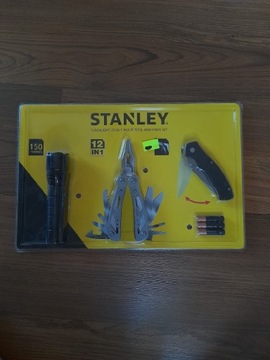 Stanley St.Multitool 12W1 +Nóż Składany +Latarka 