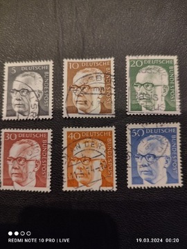 Deutsche Bundespost  Gustav Heinemann 