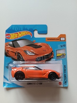 Hot Wheels 19 Corvette C7 Z06