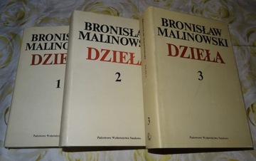 Bronisław Malinowski DZIEŁA trzy tomy