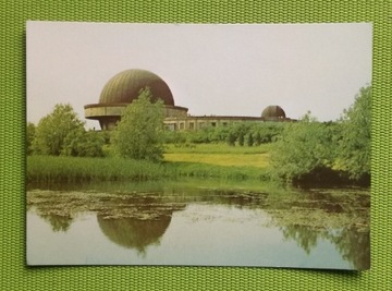 Katowice Pocztówka Chorzów Planetarium 1977