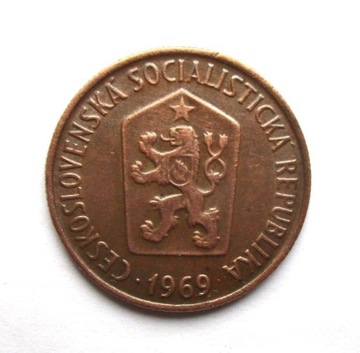 50 Halerzy 1969 r.  Czechosłowacja