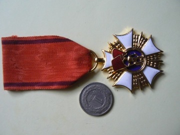 Order Sztandaru Pracy 1 klasy  ( złoty )