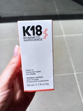 K18 – biomimetyczne kosmetyki do włosów.